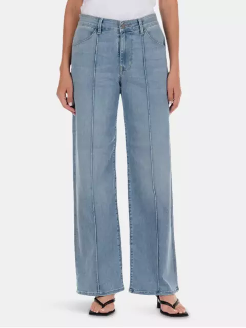 FIDELITY DENIM Cameo Relaxed Full Jeans Denim Milan 25 $232 B892