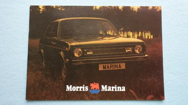 Morris Marina HL L 1700 1300 Coupe Estate Saloon car brochure catalogue MINT P