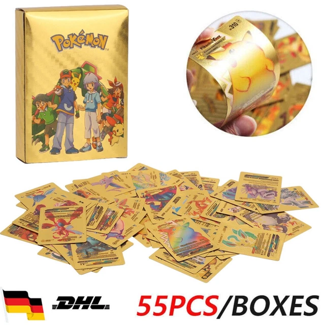 55 pcs gold pokemon cards Pokemon Card 55pcs Gold Price in Pakistan main image 0