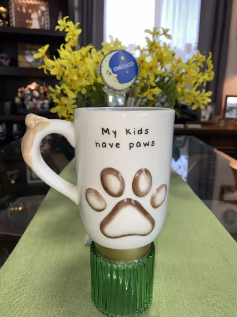 Dog Mom Coffee Mug Dog Mom Mug Dog Lover Gift Dog Mom Cup 3D PUP Handle C