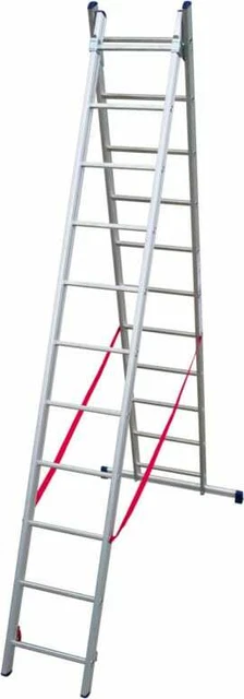 Scala Alluminio Telescopica  11 + 11 Gradini h 510 cm FACAL SL310-2 Stilo