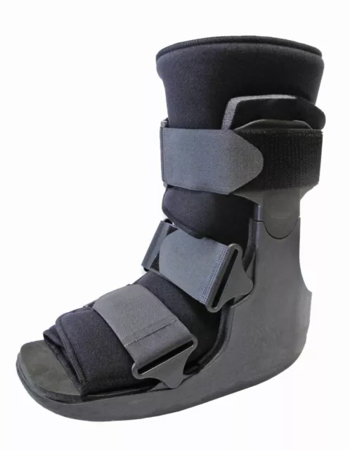 Orthobrace Short Fracture Broken Ankle Leg Foot Walker Cast Boot Brace Support