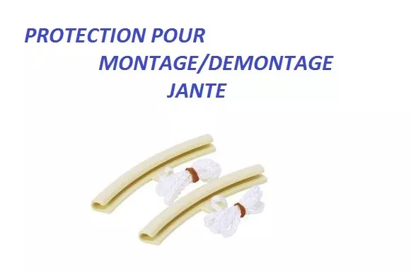 SET DE PROTECTION MONTAGE PNEU POUR JANTE ALUMINIUM ( protecteur roue )