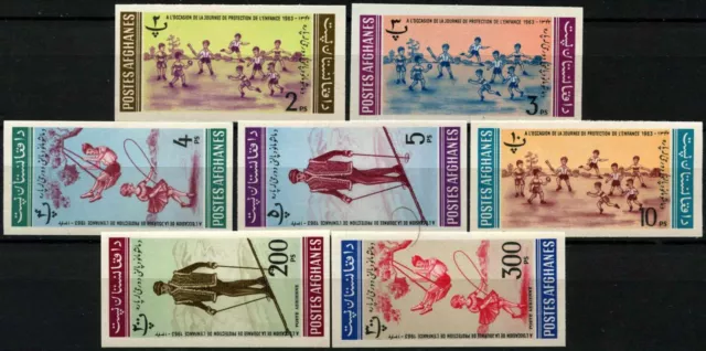 Afghanistan 1963/1964 Sports And Games MNH Imperf Set #D33276