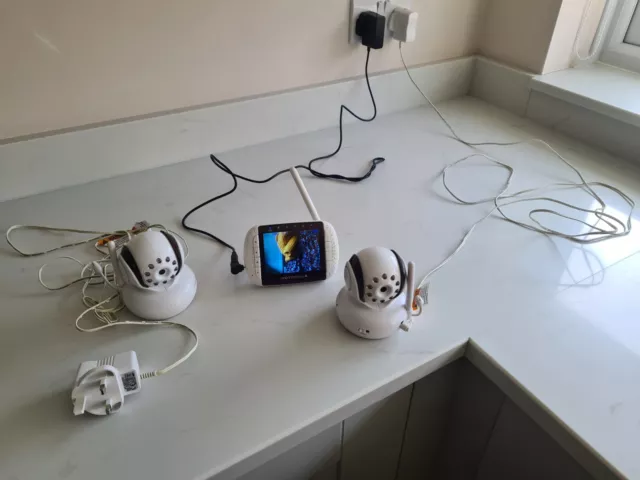 motorola baby monitor & two cameras