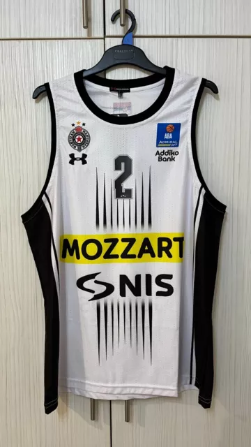 BC Partizan Belgrade 23/24 basketball jersey away KK Partizan Beograd dres NWT