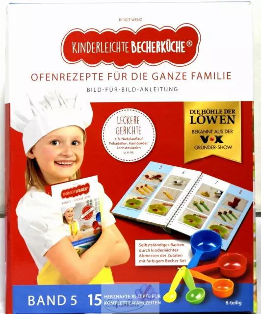 Kinderleichte Becherküche Band 5 Ofenrezepte mit Messbechern Koch/Backbuch Neu