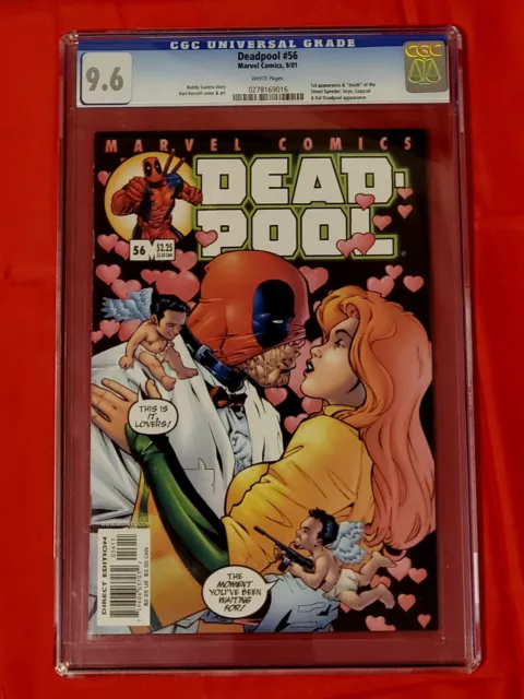 Deadpool # 56 CGC 9.6 1st App SIRYN COPYCAT  & KID DEADPOOL MARVEL COMICS