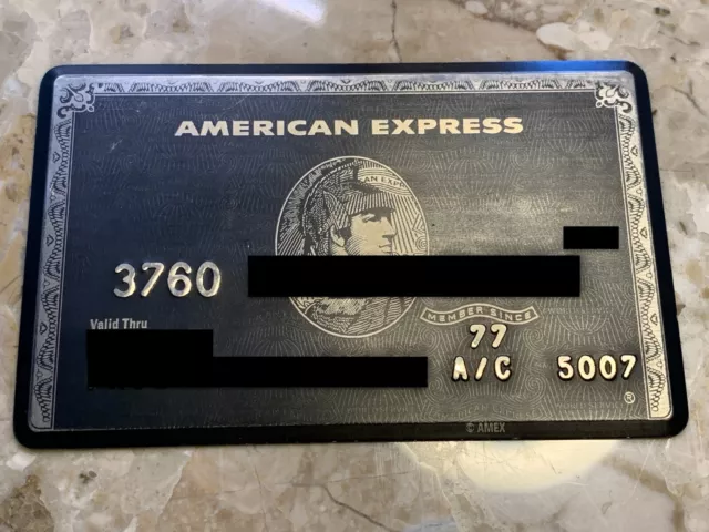 American Express Centurion Titanium Card Amex in Australia