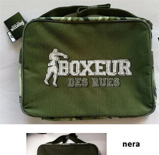 Camouflage Borsone Boxeur Des Rues BORSA TRACOLLA RETTANGOLARE