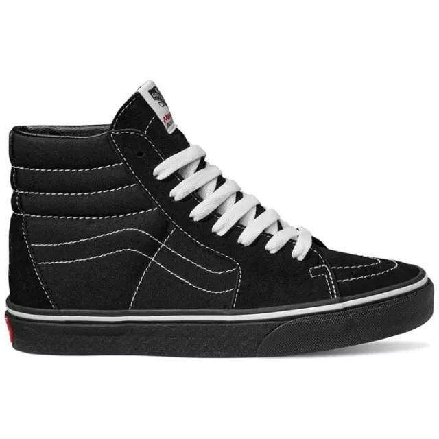 Vans SK8-Hi Shoes Suede Unisex (Eco Theory) Black / White Size 4/5.5