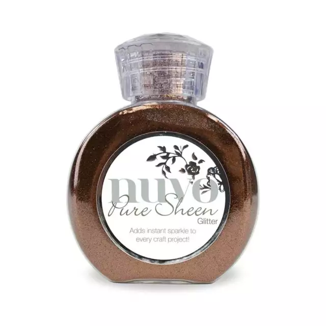 Nuvo Pure Sheen Glitter 3.38oz - Copper