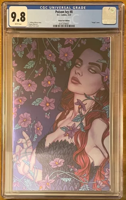 POISON IVY #8 Jenny Frison Foil Variant CGC 9.8