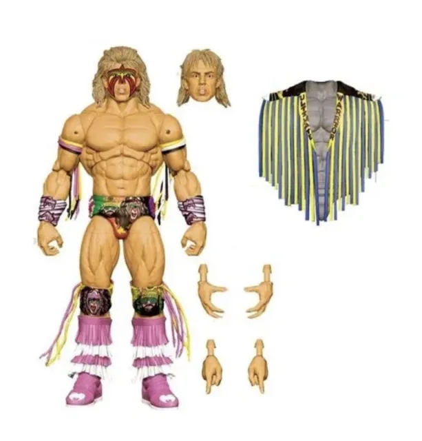 WWF Ultimate Edition The Ultimate Warrior - Mattel WWE Wrestling 6" Figure