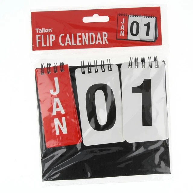 FLIP DESK 2023 CALENDAR Day To View Stand Up Daily Desk Office Top