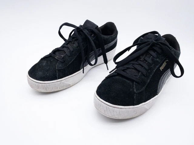 Puma suede speckle noir femme outlet