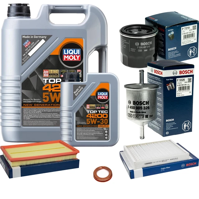 Inspektionspaket 6 L LM TopTec 4200 5W-30 MANN Filterpaket C5 9802407