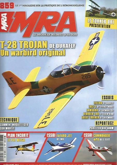 Plan D'avion MRA N°695 Avec Encart Sukhoi 25 / Tipsy Junior Hurricane Colibri - Occasion