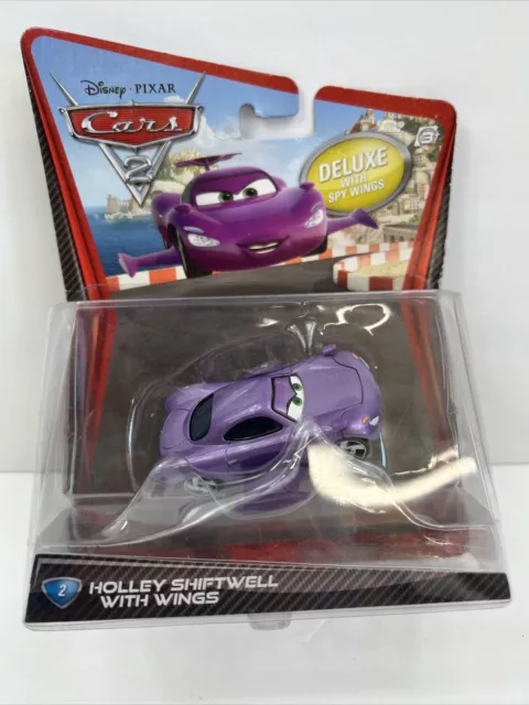 DISNEY PIXAR CARS 2 Holley Shiftwell with Wings Deluxe #2 $26.99 - PicClick