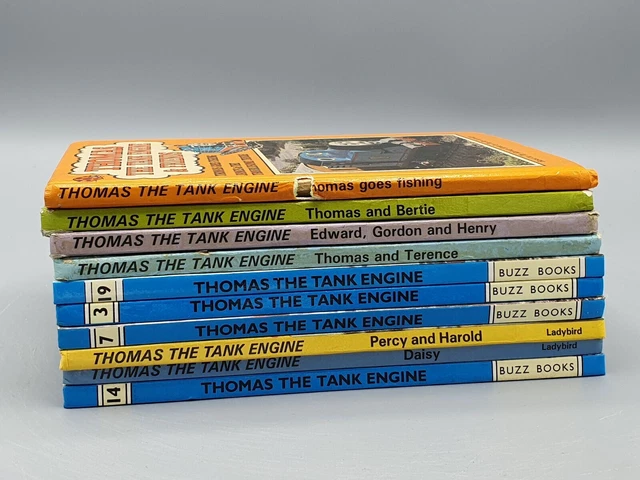 10 X THOMAS The Tank Engine Original Ladybird Books Vintage bundle £10. ...