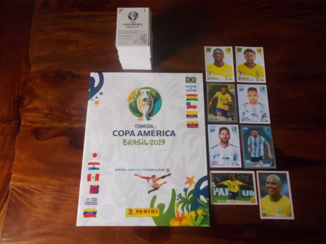 Calciatori Panini Copa America 2019  Set Completo (-1) Edicola Vinicius  Rookie
