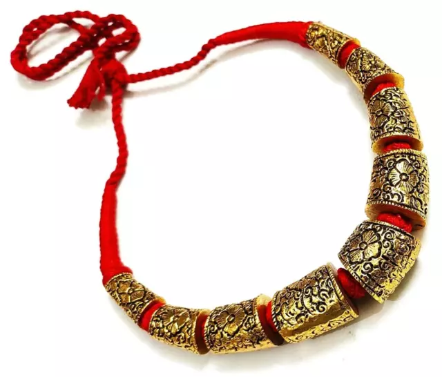 Afghani Vintage Tribal Banjara Ethnic Necklace Handmade Gypsy Bohemian Bold Rare