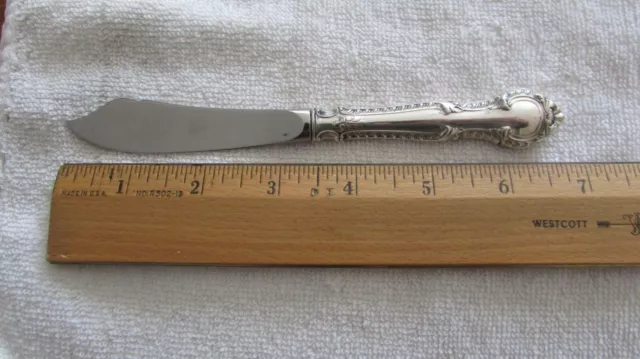 ENGLISH GADROON GORHAM Sterling Handle Stainless Master Butter