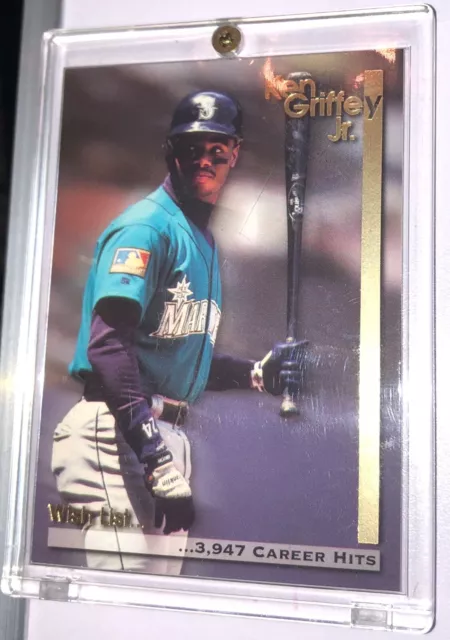 1995 MEGACARDS #19 KEN GRIFFEY JR WISH LIST support carte de baseball MARINERS KGJ 3