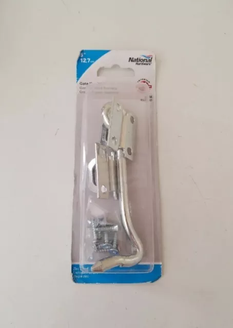 National Hardware N122-283 5" Zinc Gate Hook New
