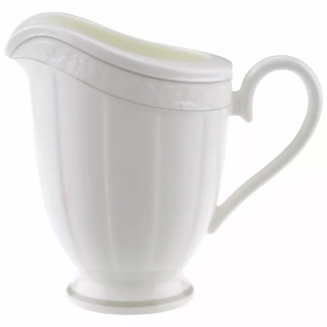 Lechería Bote Puerta Leche Villeroy & Boch Gray Perla de Porcelana De Mesa