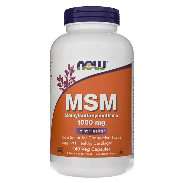 NOW FOODS MSM 1000 mg, 240 capsules EUR 20,05 PicClick FR