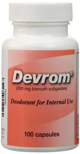 Parthenon Devrom Capsules - Deodorant for Iternal use - 100 Capsules,  Newest Ex