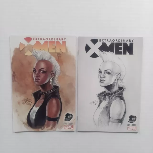 Extraordinary X-Men #1 Phantom Variant set (2016) Marvel Comics Storm