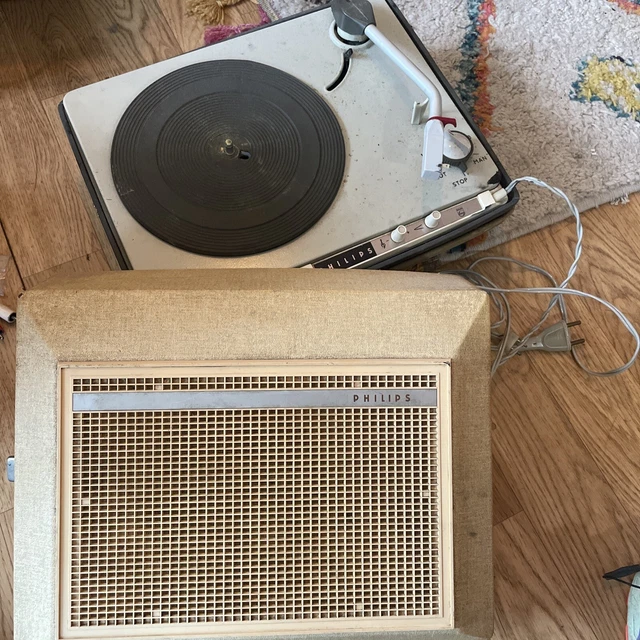 PLATINE VINYLE PHILIPS Vintage 1960 Valise EUR 1,00 PicClick FR