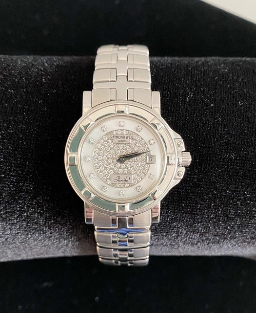 Raymond Weil Parsifal Stainless With Diamond Dial Watch Raymond Weil Parsifal Stainless With Diamond Dial Watch