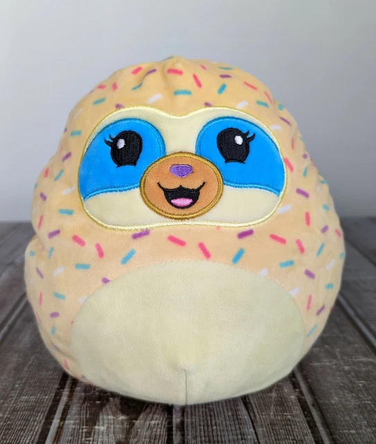 Scented Squishmallow Sprinkle Cupcake Sloth Mystery Squad Bag Plush buzz 8"-9"