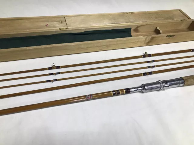 JAPANESE NFT VINTAGE Bamboo Fishing Rod Complete Set $225.00 - PicClick