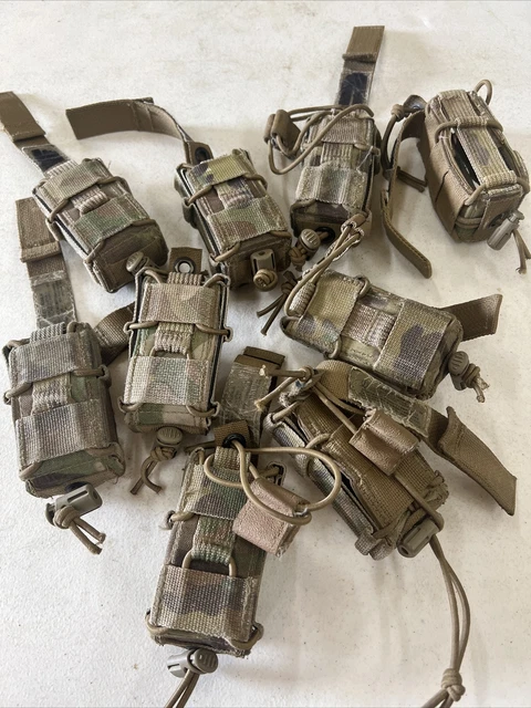 TYR TACTICAL MULTICAM MOLLE Combat Adjustable Pistol Happy Mag