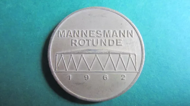 Medal Hanover Trade Fair Mannesmann Rotunde 1962 IN Vz-Unc