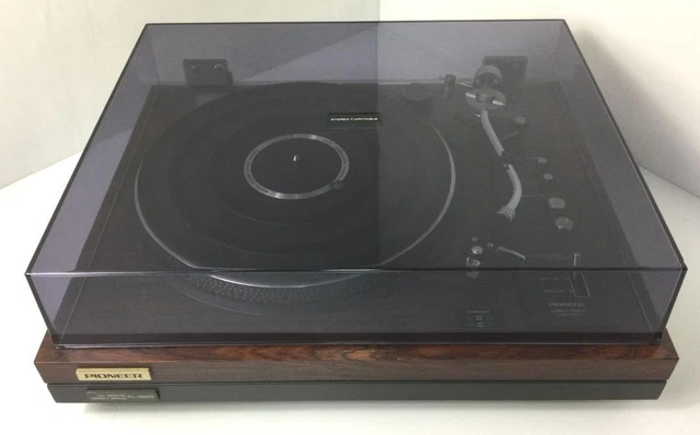 Pioneer PL-1200 Direct Drive Turntable Vintage Record Player with Cartridge