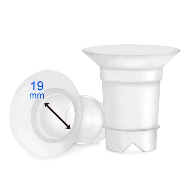 Maymom Flange Inserts 19 Mm for Medela, Spectra 24 Mm Shields/Flanges