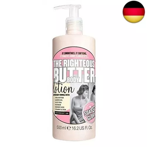 Soap and Glory Die Righteous Body Butter Lotion, zusammen mit Clean on Me, 2
