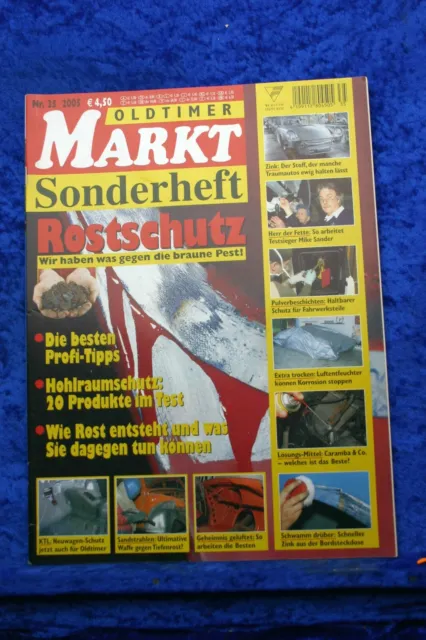 Oldtimer Markt Sonderheft Nr. 35 2005 Rostschutz