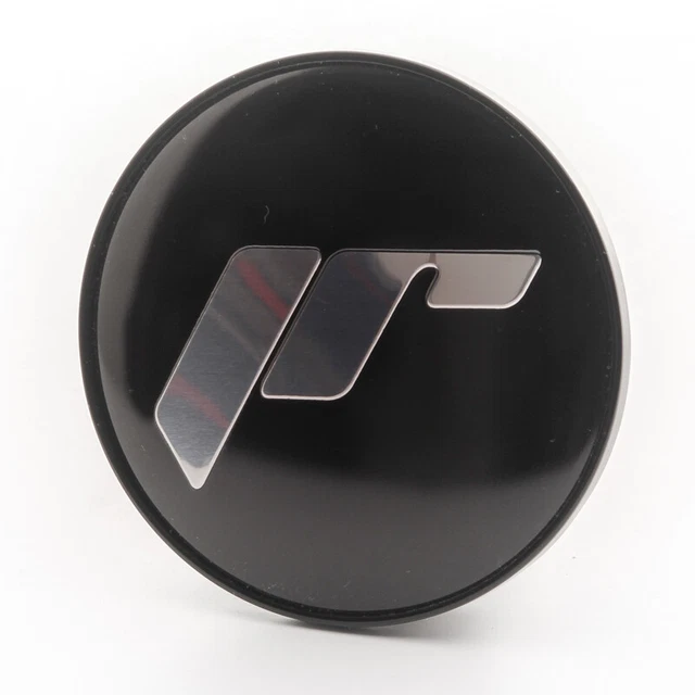 Cappuccio Tappo Centrale Japan Racing JR-28 17 Nero + Argento
