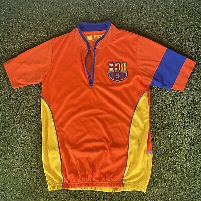 FC Barcelona Official Product Mens M Drill Track Top Shirt - Cycling Running Gym