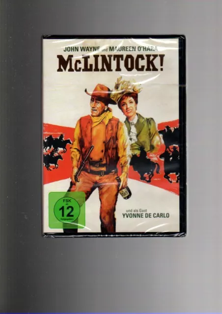 John Wayne  Maureen O´Hara   McLINTOCK!  (DVD)  NEU  OVP