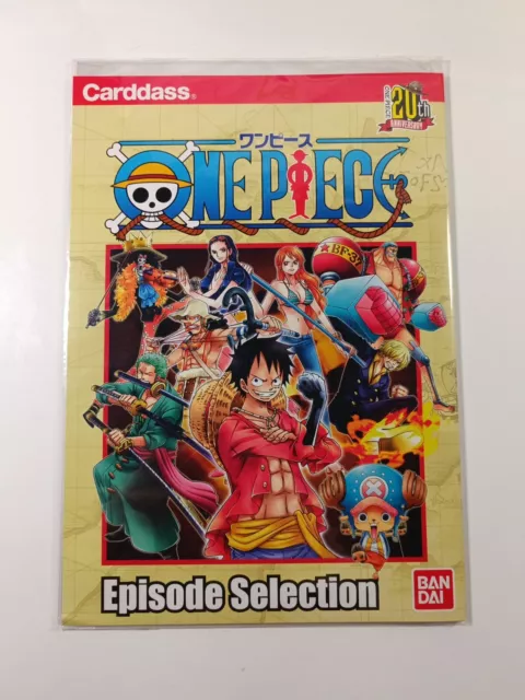 Carte One Piece Carddass Episode Selection Limited 20th Anniversary Premium Card