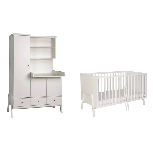 Schardt Kinderzimmer Set HOLLY WHITE 3-teilig TOP