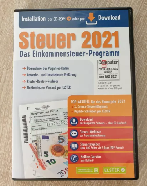 Aldi Steuer 2021 - Das Einkommensteuer-Programm