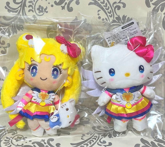 SAILOR MOON COSMOS Hello Kitty collabo Japan SANRIO character plush ...
